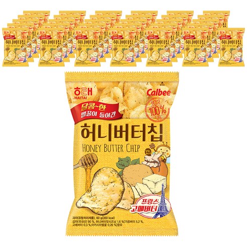 해태제과 허니버터칩, 60g, 32개