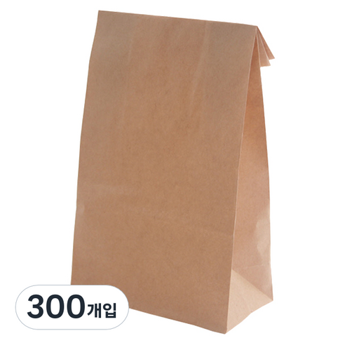 봄91 페이퍼백 소, 크라프트, 300개입