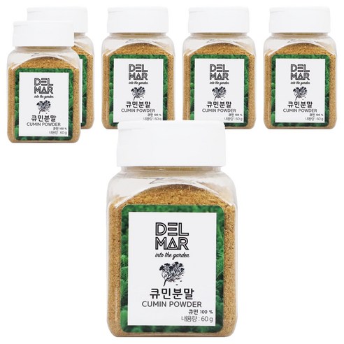딜리셔스마켓 큐민분, 60g, 6개