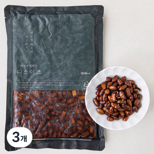 디스이즈 땅콩조림, 1kg, 3개