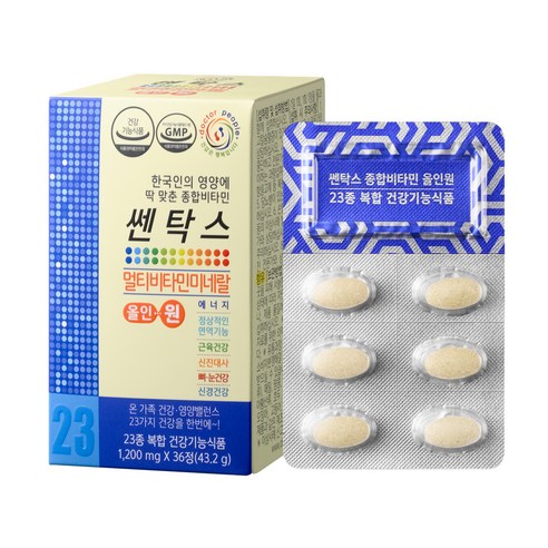 쎈탁스 닥터피플 멀티비타민 올인원, 1개, 36정