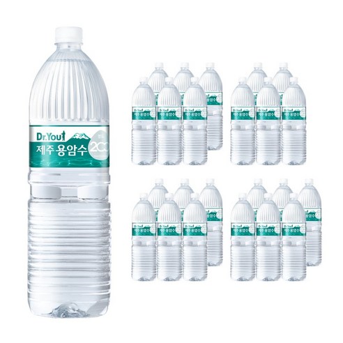 오리온 닥터유 제주용암수, 2L, 24개