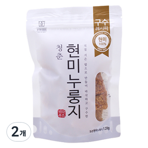 청춘누룽지 청춘 현미 누룽지