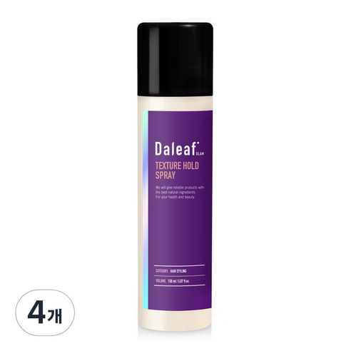 달리프 글램 텍스쳐 홀드 볼륨 셋팅 헤어스프레이, 150ml, 4개