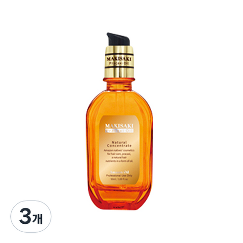 마키사키 프라칵시 헤어오일, 50ml, 3개