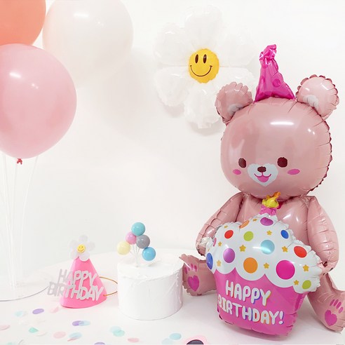사랑스러운 곰돌이 풍선으로 잊지 못할 특별한 날을 선물하세요.