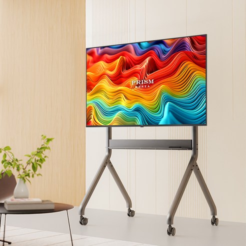 프리즘코리아 4K UHD LED TV + 전동스탠드 세트, 165cm(65인치), PT650UD(TV), P220(전동스탠드), 스탠드형, 방문설치