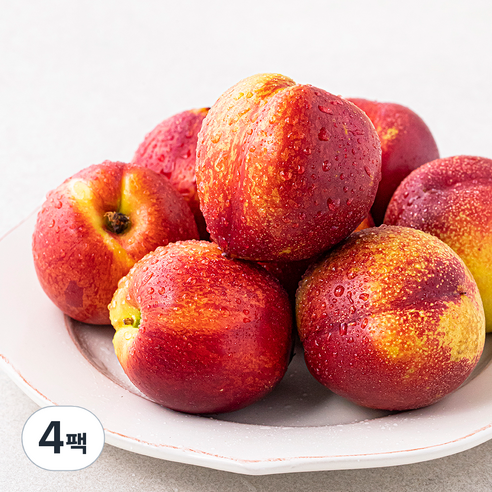 당도선별 꼬마 천도복숭아, 700g, 4팩