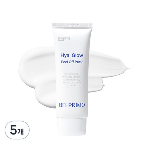 동국 벨프리모 히알글로우 필오프팩, 70g, 5개