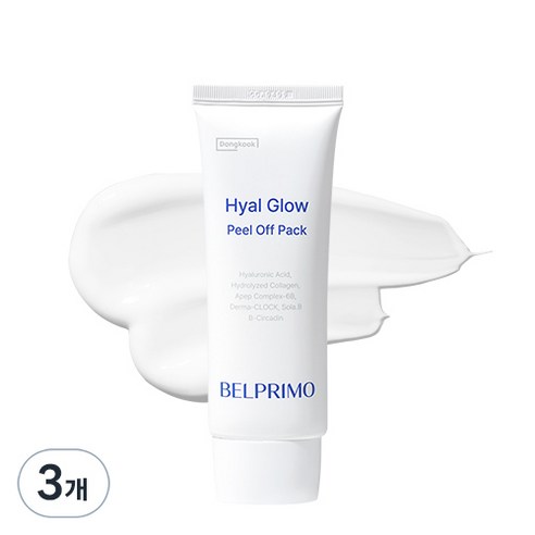 동국 벨프리모 히알글로우 필오프팩, 70g, 3개