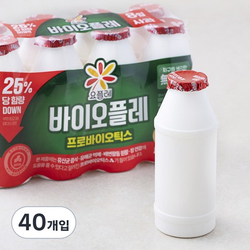 요플레 바이오플레 사과, 130ml, 8개입, 5개