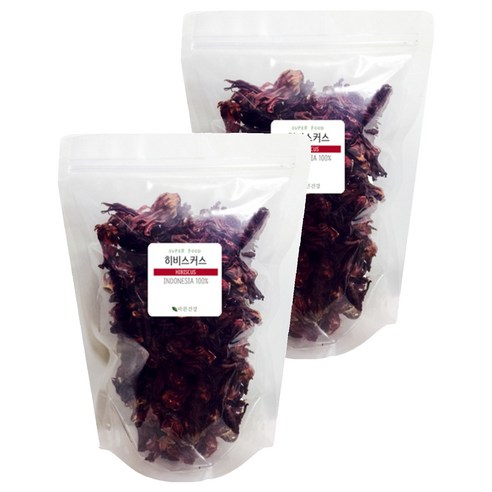 바른건강 히비스커스 원물 허브차, 100g, 1개입, 2개