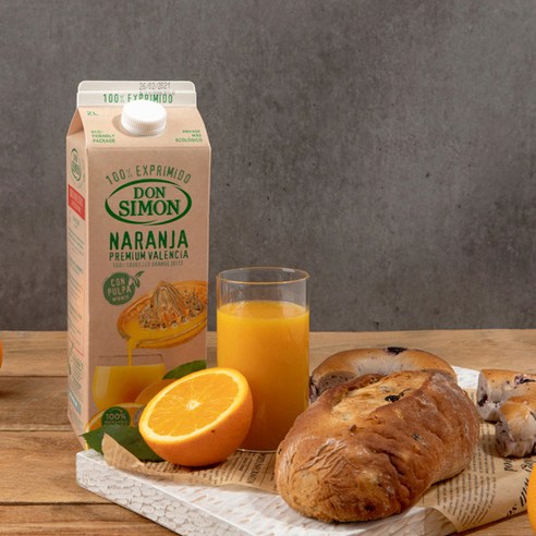 돈시몬 착즙 오렌지 주스, 상큼함으로 하루를 깨우다