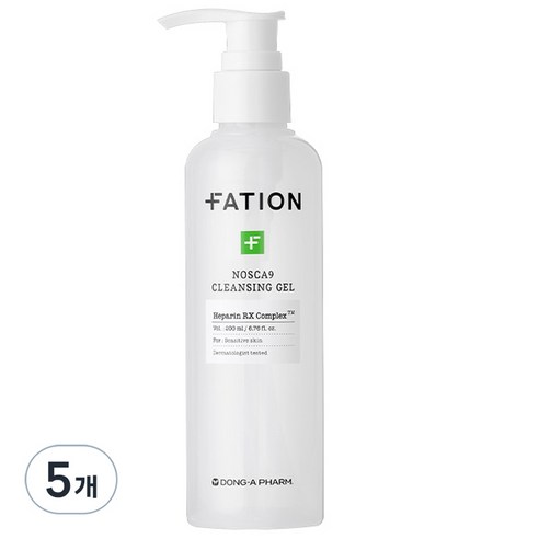 파티온 노스카나인 클렌징 젤, 5개, 200ml