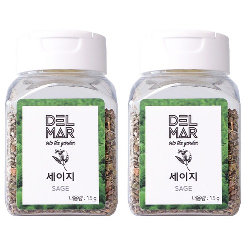 딜리셔스마켓 세이지홀 천연향신료, 15g, 2개