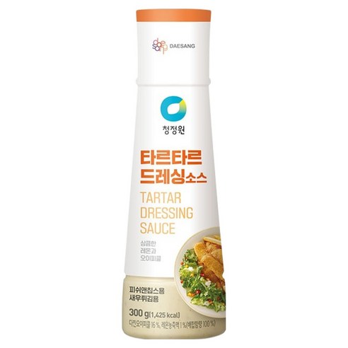 청정원 타르타르 드레싱 소스, 300g, 1개