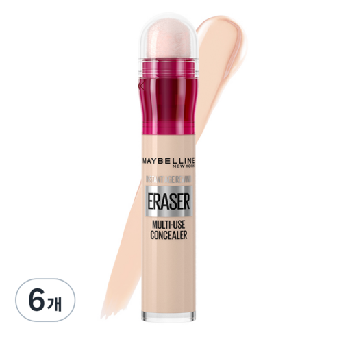 메이블린 뉴욕 에이지 리와인드 스틱 컨실러 6ml, 페어, 6개