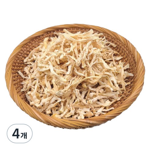 비니플랑센 꼬들꼬들 맛있는 무말랭이, 4개, 500g