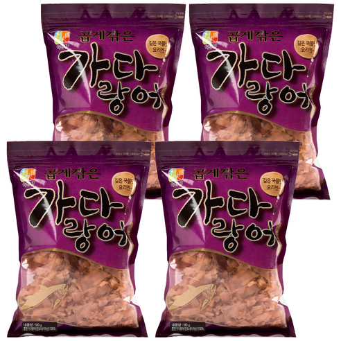 석하 곱게깎은 가다랑어 가쓰오부시, 90g, 4개