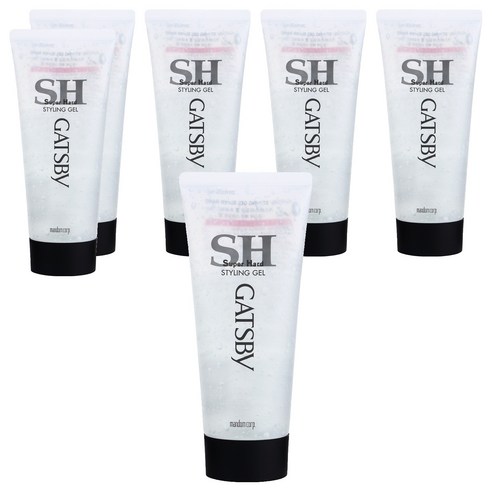 갸스비 슈퍼하드 스타일링 헤어젤, 200g, 6개