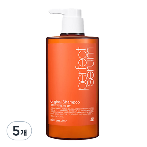 미쟝센 퍼펙트 오리지널 세럼 샴푸 플로럴향, 900ml, 1개