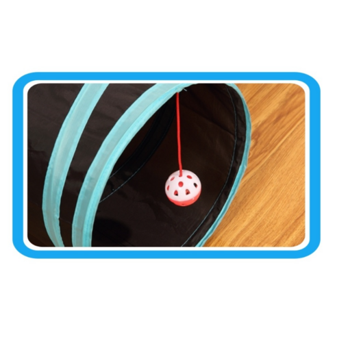 냥이의 숨바꼭질 놀이터, 카무라라 S라인 터널!