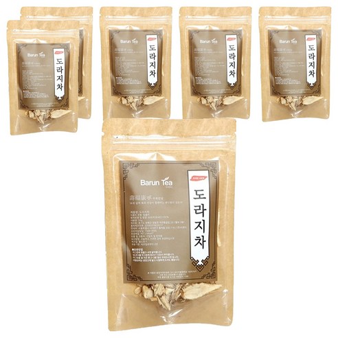 바른티 국내산 도라지차, 50g, 1개입, 6개