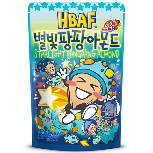 바프 별빛팡팡 아몬드, 120g, 4개