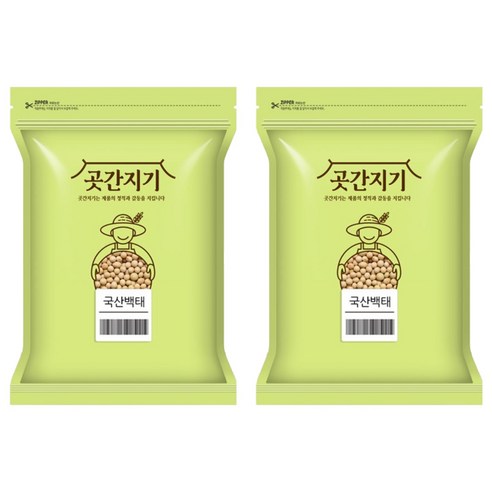 곳간지기 국산 백태, 1kg, 2개