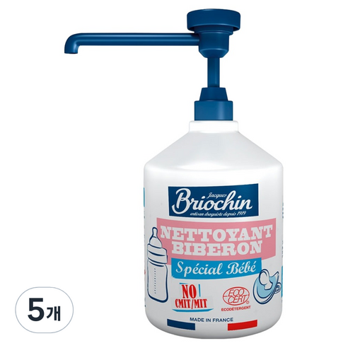 브리오신 과일 채소 젖병 주방세제, 5개, 500ml