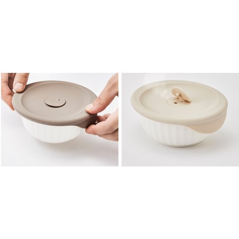 간편함과 우아함을 모두 갖춘 락앤락 바로 한끼 도자기 밥용기