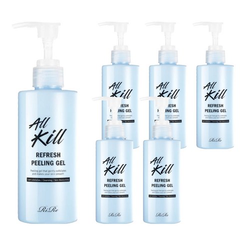리르 올킬 리프레쉬 필링 젤, 190ml, 6개