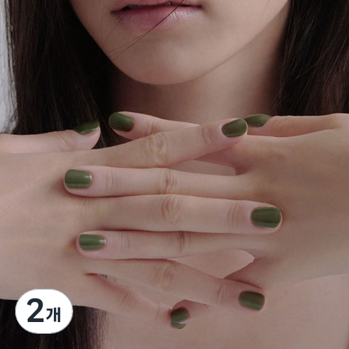 르멘트 컬러 네일, 24 트리탑 그린, 14ml, 2개