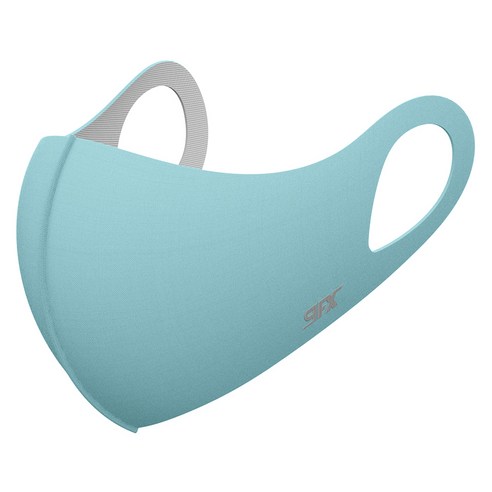 나인에프엑스 스포츠 데일리 페이스 마스크, 스카이블루, 1개