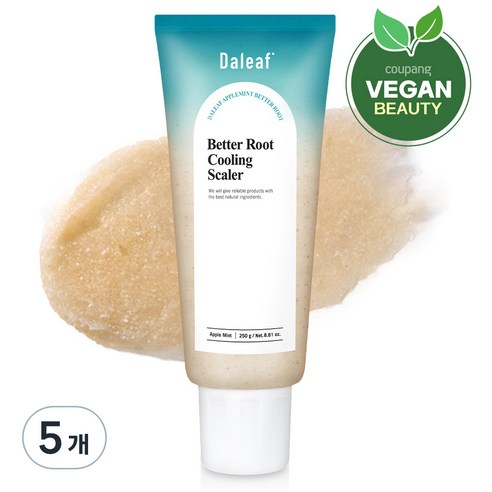달리프 애플 민트 베러루트 쿨링 스케일러, 250g, 5개