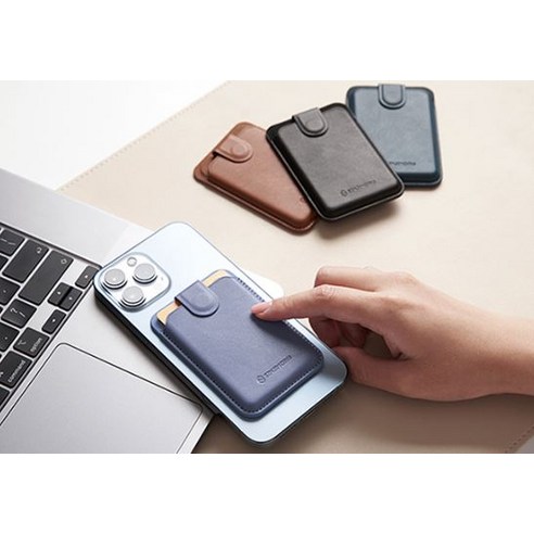 신지모루 반자동 맥세이프 M 풀탭 가죽 지갑 휴대폰 케이스: 내구성 있는 보호와 실용적인 편의성