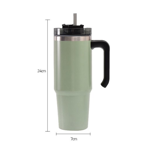 편리성과 스타일이 조화된 파스텔 스텐 빨대 텀블러