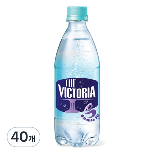 더빅토리아 밸런스핏 탄산음료, 500ml, 40개 초정리광천수 더빅토리아 밸런스핏 탄산음료, 500ml, 40개 초정리광천수