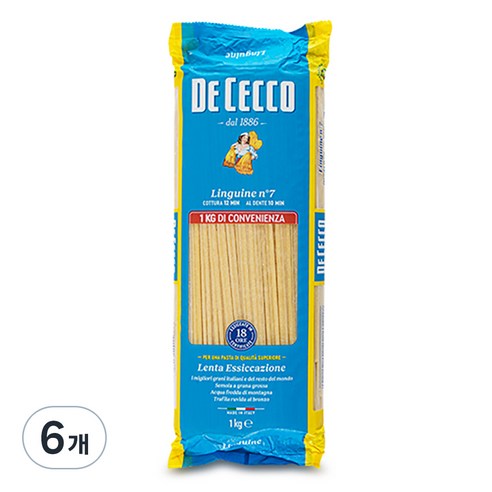 링귀네 1kg, 6개