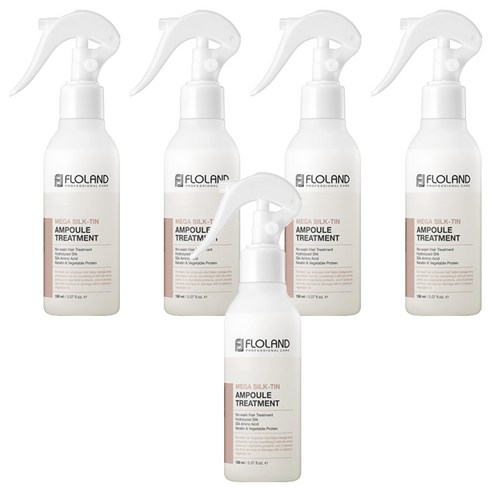 플로랜드 메가 실크 틴 앰플 트리트먼트, 5개, 150ml