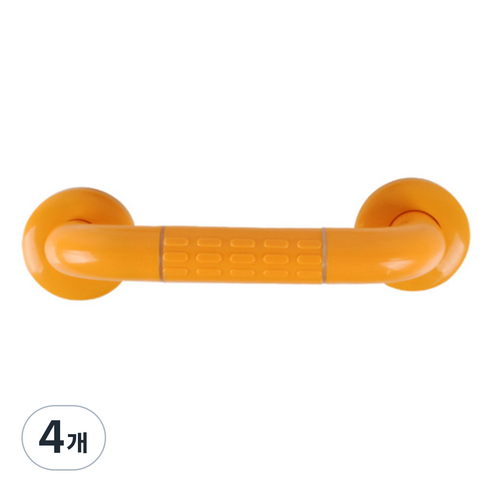 디페이브 프랙티컬 35mm 직경 업그레이드 안전 손잡이 옐로우, 4개