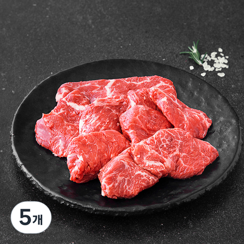 푸드장 미국산 블랙비프 토시살 (냉장), 200g, 5개