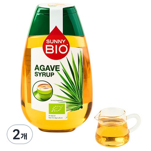 써니 바이오 유기농 아가베 시럽, 2개, 500g