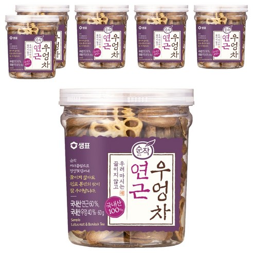 순작 연근 우엉차, 60g, 6개