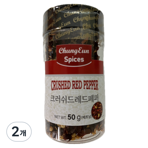 청은에프엔비 크러쉬드 레드페퍼, 50g, 2개