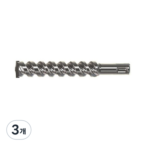 헬러 SDS 드릴비트 2날 직경 3.5mm x 전장 110mm, 3개