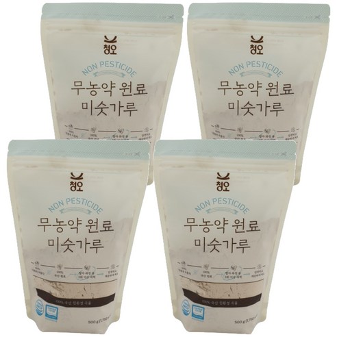 청오건강 미숫가루, 500g, 4개
