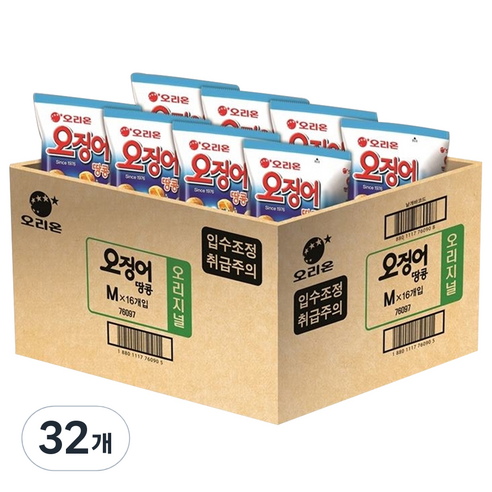 오리온 오징어땅콩, 98g, 32개