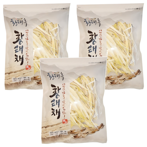 황태후 황태채, 300g, 3개