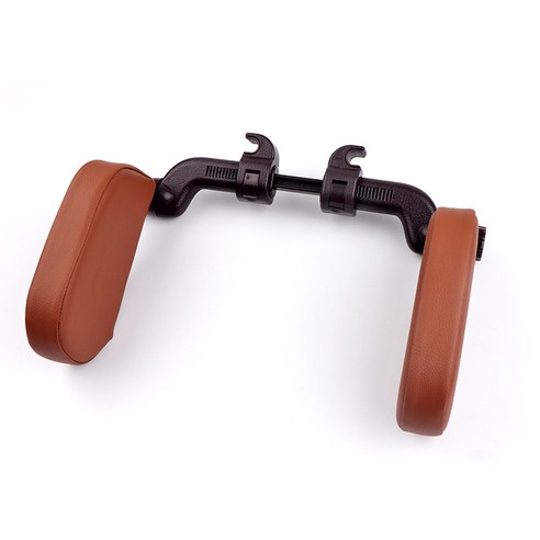 카템 스마트 헤드레스트 목쿠션, BROWN, 1개
